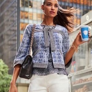 Cabi Reina 21 Club Cropped Blazer